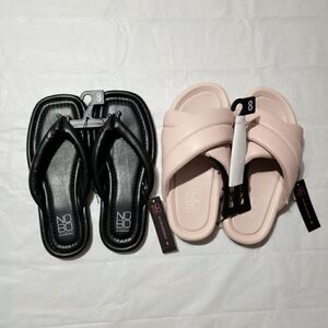 Nwt Lot of two Women's Sandals